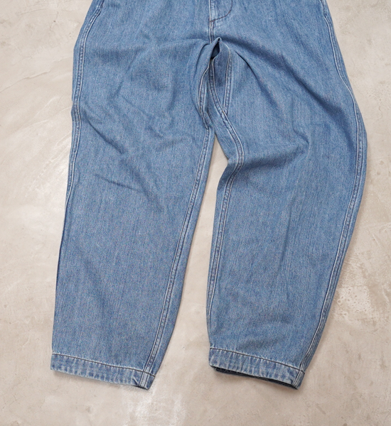 【THE NORTH FACE PURPLE LABEL】ノースフェイスパープルレーベル women's Denim Wide Tapered Field Pants "Indigo Blue"