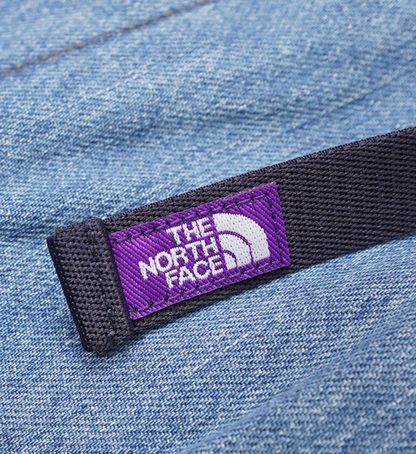 【THE NORTH FACE PURPLE LABEL】ノースフェイスパープルレーベル women's Denim Wide Tapered Field Pants "Indigo Blue"