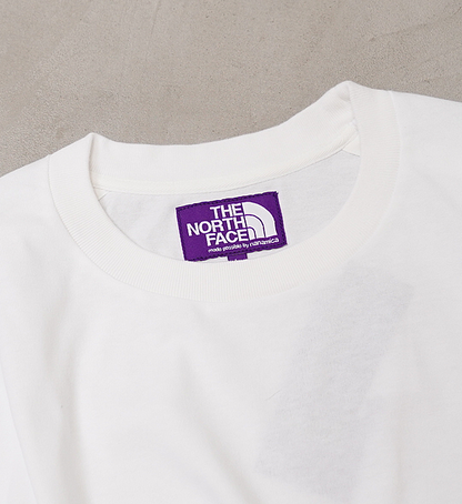 【THE NORTH FACE PURPLE LABEL】ノースフェイスパープルレーベル men's Field Tee "White" ※ネコポス可