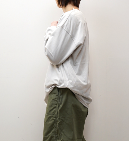 【South2 West8】サウスツーウエストエイト women's S.S. Crew Neck Shirt - Knit Mesh "2Color"