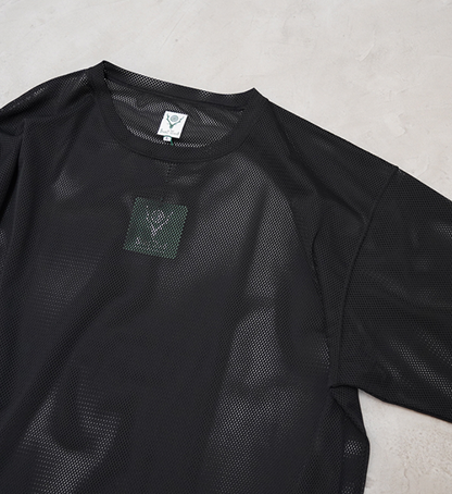 【South2 West8】サウスツーウエストエイト women's S.S. Crew Neck Shirt - Knit Mesh "2Color"