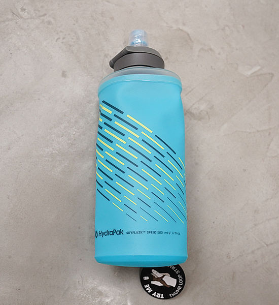 【Hydrapak】ハイドラパック Skyflask 500ml "Malibu Blue"