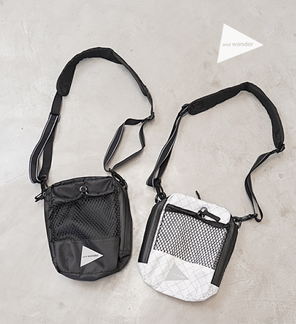 【and wander】アンドワンダー ECOPAK sholder pouch "3Color"