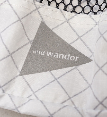 【and wander】アンドワンダー ECOPAK sholder pouch "3Color"