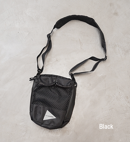 【and wander】アンドワンダー ECOPAK sholder pouch "3Color"