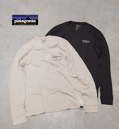 【patagonia】パタゴニア men's Long-Sleeved Capilene Cool Merino Graphic Shirt "2Color" ※ネコポス可