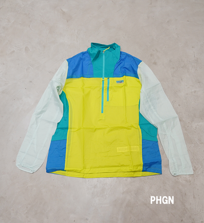 【patagonia】パタゴニア men's Houdini Stash 1/2 Zip Pullover "4Color"