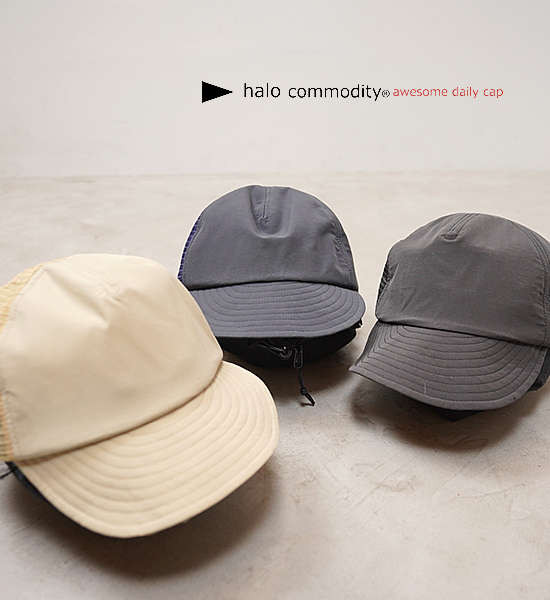 【halo commodity】ハロコモディティ Ridge Trail Cap "3Color"