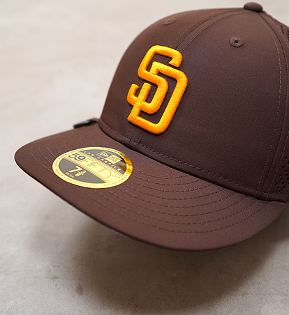 【NEW ERA OUTDOOR】ニューエラ アウトドア LP 59FIFTY Yoshida Angler Collection San Diego Padres "Burnt  Wood"