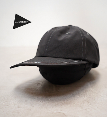 【and wander】アンドワンダー PE/CO cap "2Color"