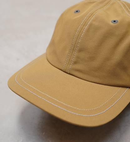 【and wander】アンドワンダー PE/CO cap "2Color"