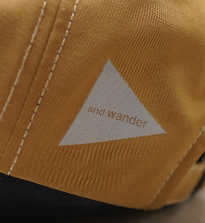 【and wander】アンドワンダー PE/CO cap "2Color"