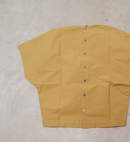 【and wander】アンドワンダー CORDURA typewriter SS pullover "3Color"