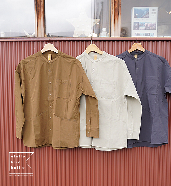 【atelier Blue bottle】アトリエブルーボトル Hiker's Shirts 2024 "3Color"