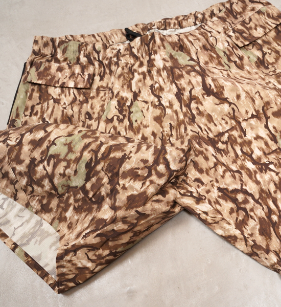 【South2 West8】サウスツーウエストエイト men's Trail Short-Poly Stretch Twill/Camo Printed "" ※ネコポス可