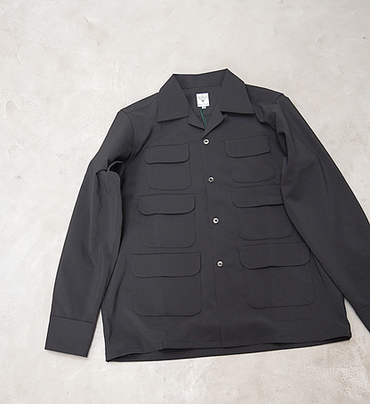 【South2 West8】サウスツーウエストエイト men's 6 Pocket Classic Shirt-Poly Tropical Cloth "2Color"