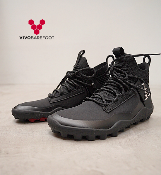 【VIVOBAREFOOT】ヴィヴォ ベアフット women's Magna Lite WR SG "Triple Black(Obsidian)"