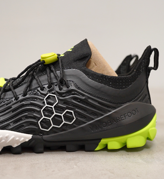 【VIVOBAREFOOT】ビボベアフット men's Hydra ESC "Obsidian×Safety Yellow"