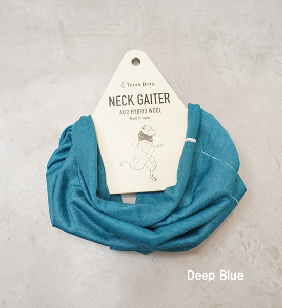 【Teton Bros】ティートンブロス Axio Neck Gaiter "5Color" ※ネコポス可