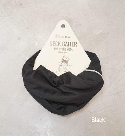 【Teton Bros】ティートンブロス Axio Neck Gaiter "5Color" ※ネコポス可