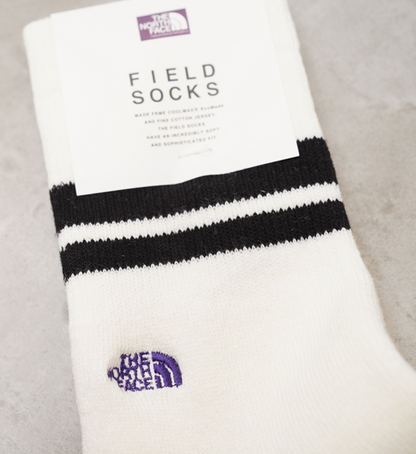 【THE NORTH FACE PURPLE LABEL】ノースフェイスパープルレーベル Field Line Socks "2Color" ※ネコポス可