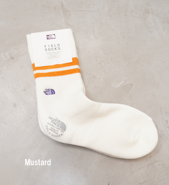 【THE NORTH FACE PURPLE LABEL】ノースフェイスパープルレーベル Field Line Socks "2Color" ※ネコポス可