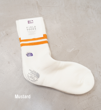 【THE NORTH FACE PURPLE LABEL】ノースフェイスパープルレーベル Field Line Socks "2Color" ※ネコポス可