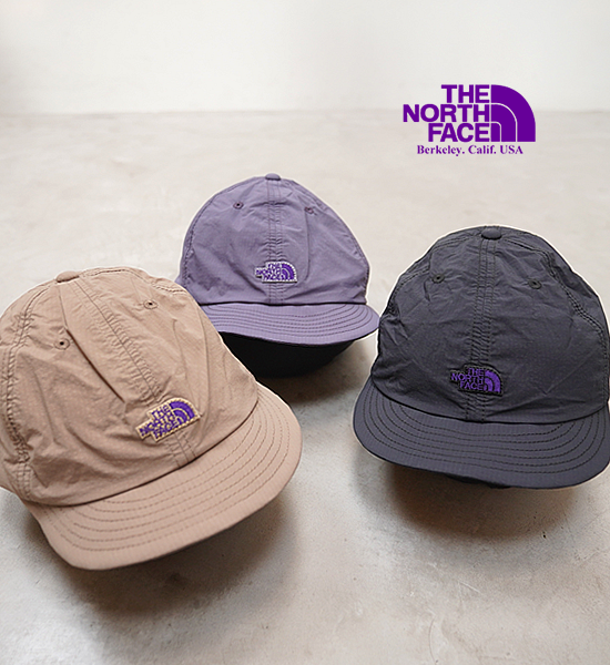 【THE NORTH FACE PURPLE LABEL】ノースフェイスパープルレーベル Nylon Ripstop Field Cap "3Color" ※ネコポス可