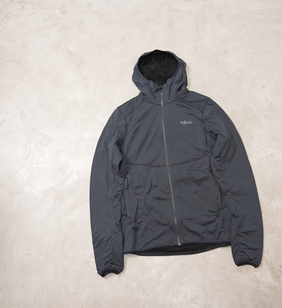 【Rab】ラブ men's Evolute Hoody "Beluga"