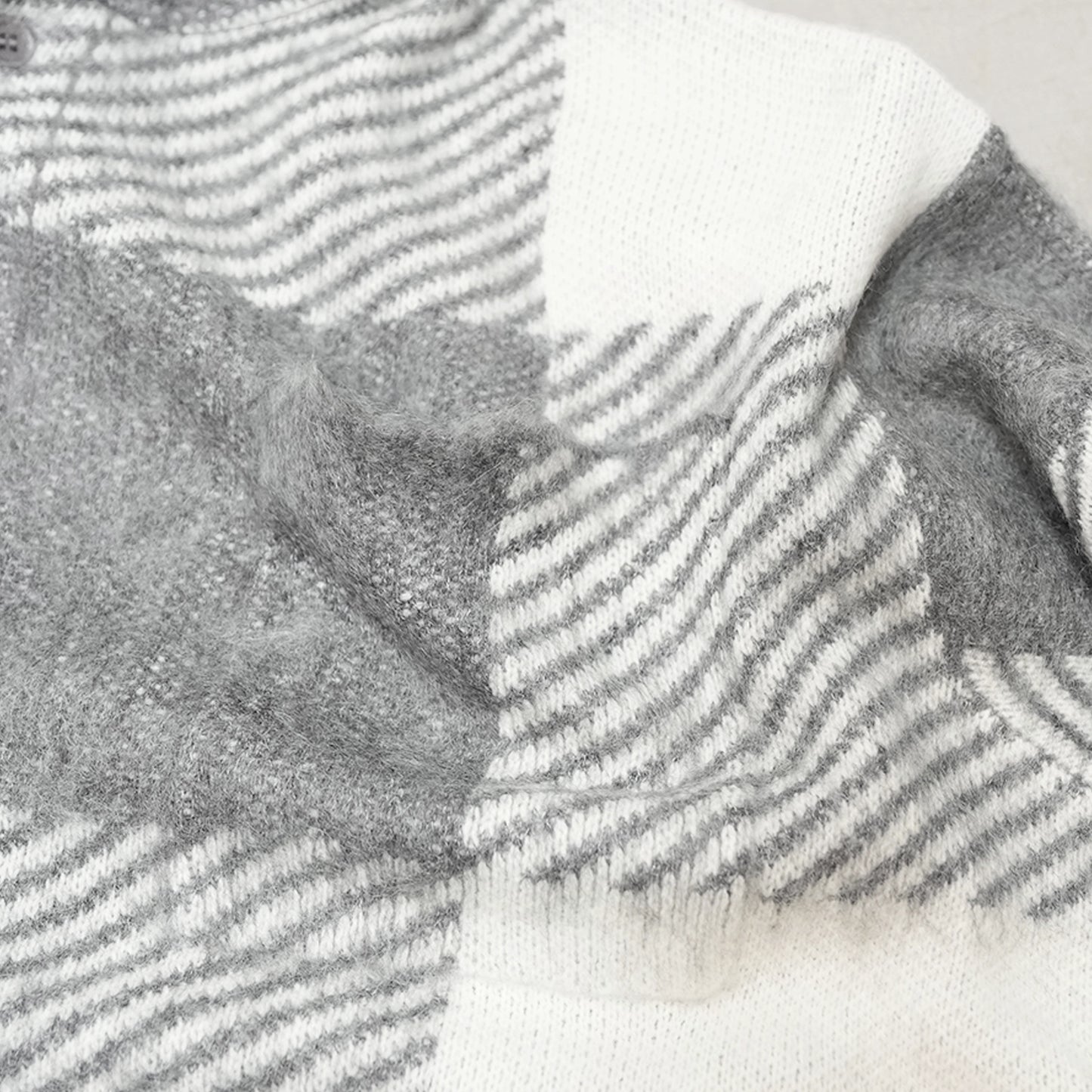 【nanamica】ナナミカ women's Mohair Hooded Shirt Jacket "2Color"