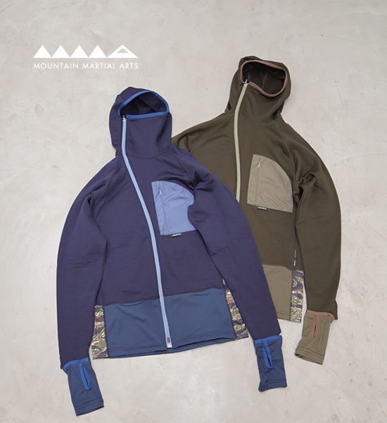 【Mountain Martial Arts】マウンテンマーシャルアーツ unisex MMA_SAYAMA works POLARTEC Power Grid Hoodie “2Color"