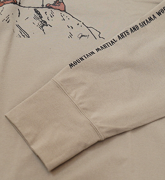 【Mountain Martial Arts】マウンテンマーシャルアーツ unisex MMA_SAYAMA works Enjoy Mountain LS Tee by Jerry Ukai