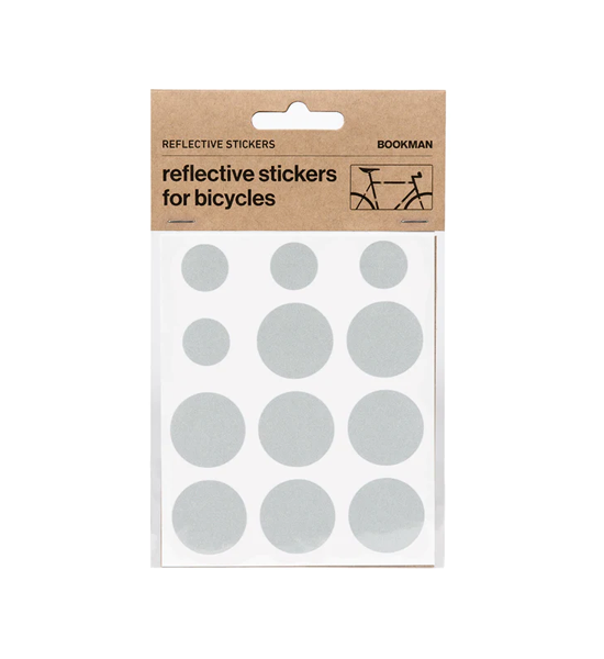 【BOOKMAN】ブックマン Reflective Stickers ”White” ※ネコポス可