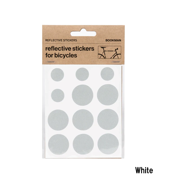 【BOOKMAN】ブックマン Reflective Stickers ”White” ※ネコポス可