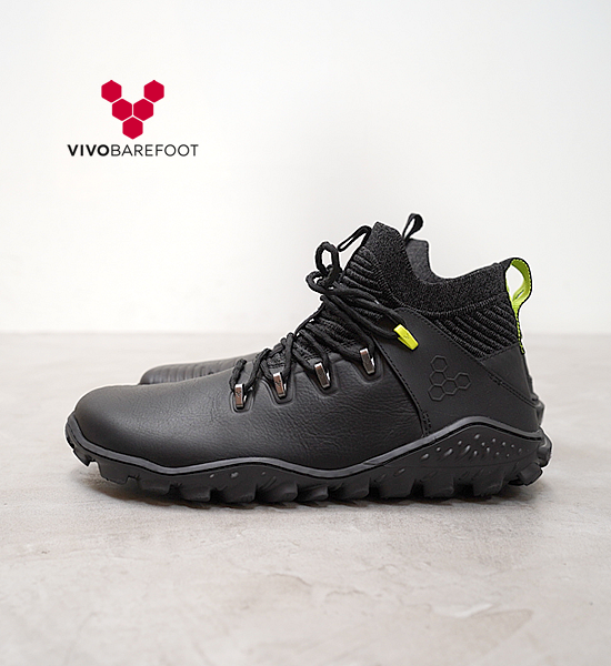 【VIVOBAREFOOT】ビボベアフット men's Magna Forest ESC "Obsidian×Lime"