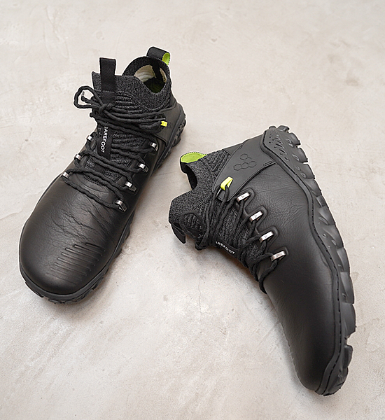 【VIVOBAREFOOT】ビボベアフット men's Magna Forest ESC "Obsidian×Lime"