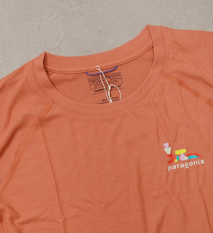 【patagonia】パタゴニア women's Capilene Cool Trail Graphic Shirt "3Color" ※ネコポス可