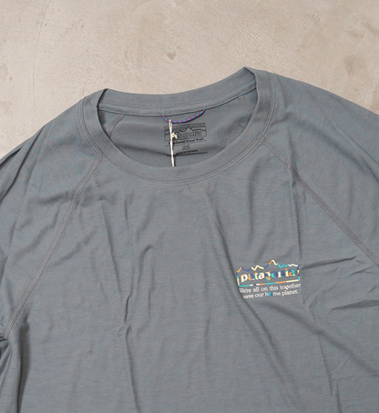 【patagonia】パタゴニア men's Capilene Cool Trail Graphic Shirt "3Color" ※ネコポス可