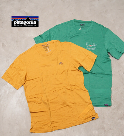 【patagonia】パタゴニア men's Capilene Cool Merino Graphic Shirt "2Color" ※ネコポス可