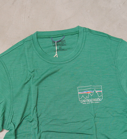 【patagonia】パタゴニア men's Capilene Cool Merino Graphic Shirt "2Color" ※ネコポス可