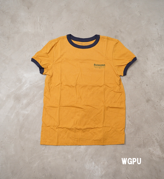 【patagonia】パタゴニア women's Water People Organic Ringer Tee "2Color" ※ネコポス可