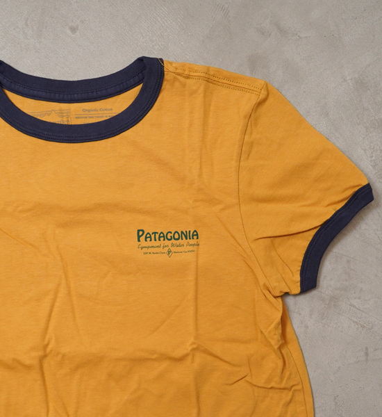 【patagonia】パタゴニア women's Water People Organic Ringer Tee "2Color" ※ネコポス可