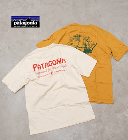 【patagonia】パタゴニア men's Water People Organic Pocket T-Shirt "2Color" ※ネコポス可