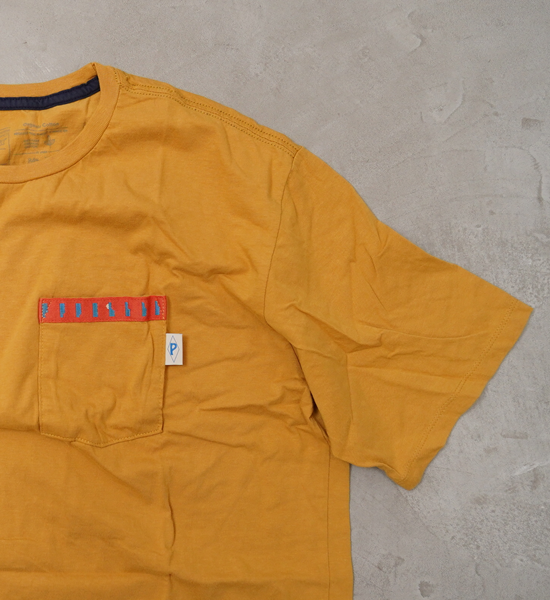 【patagonia】パタゴニア men's Water People Organic Pocket T-Shirt "2Color" ※ネコポス可