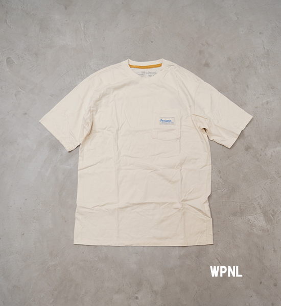 【patagonia】パタゴニア men's Water People Organic Pocket T-Shirt "2Color" ※ネコポス可