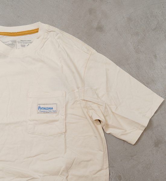 【patagonia】パタゴニア men's Water People Organic Pocket T-Shirt "2Color" ※ネコポス可