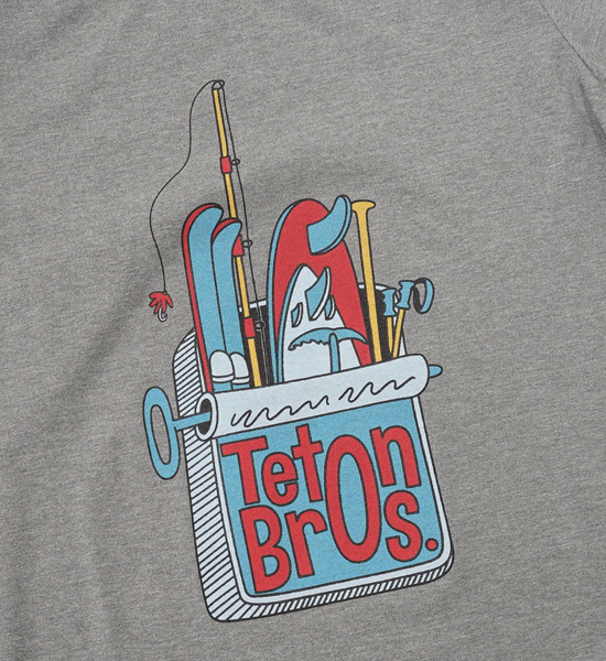 【Teton Bros】ティートンブロス women's TB Sardines Tee "3Color" ※ネコポス可