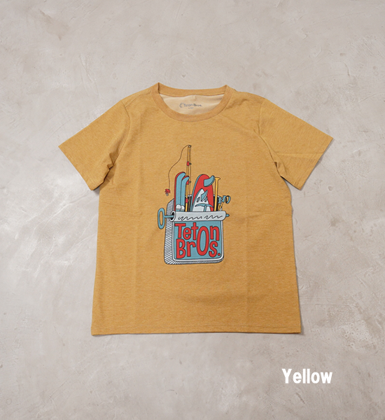 【Teton Bros】ティートンブロス women's TB Sardines Tee "3Color" ※ネコポス可