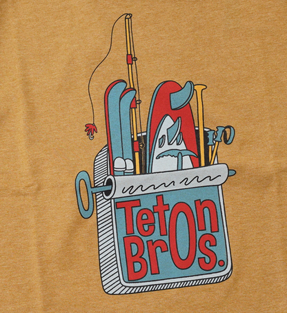 【Teton Bros】ティートンブロス women's TB Sardines Tee "3Color" ※ネコポス可