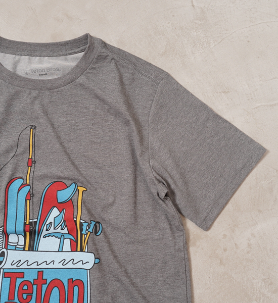 【Teton Bros】ティートンブロス men's TB Sardines Tee "2Color" ※ネコポス可